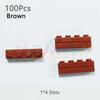 High-Quality 100Pcs Self-assembly High-Quality Building High-Quality Blocks Urban Area High-Quality Moc High-Quality Thick High-Quality Wall