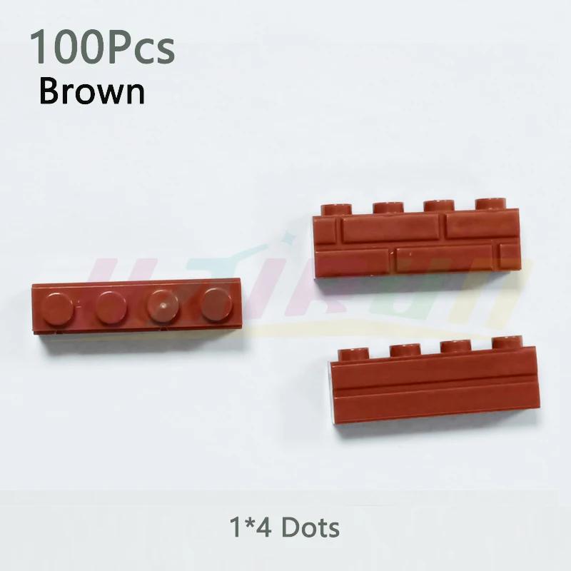 High-Quality 100Pcs Self-assembly High-Quality Building High-Quality Blocks Urban Area High-Quality Moc High-Quality Thick High-Quality Wall