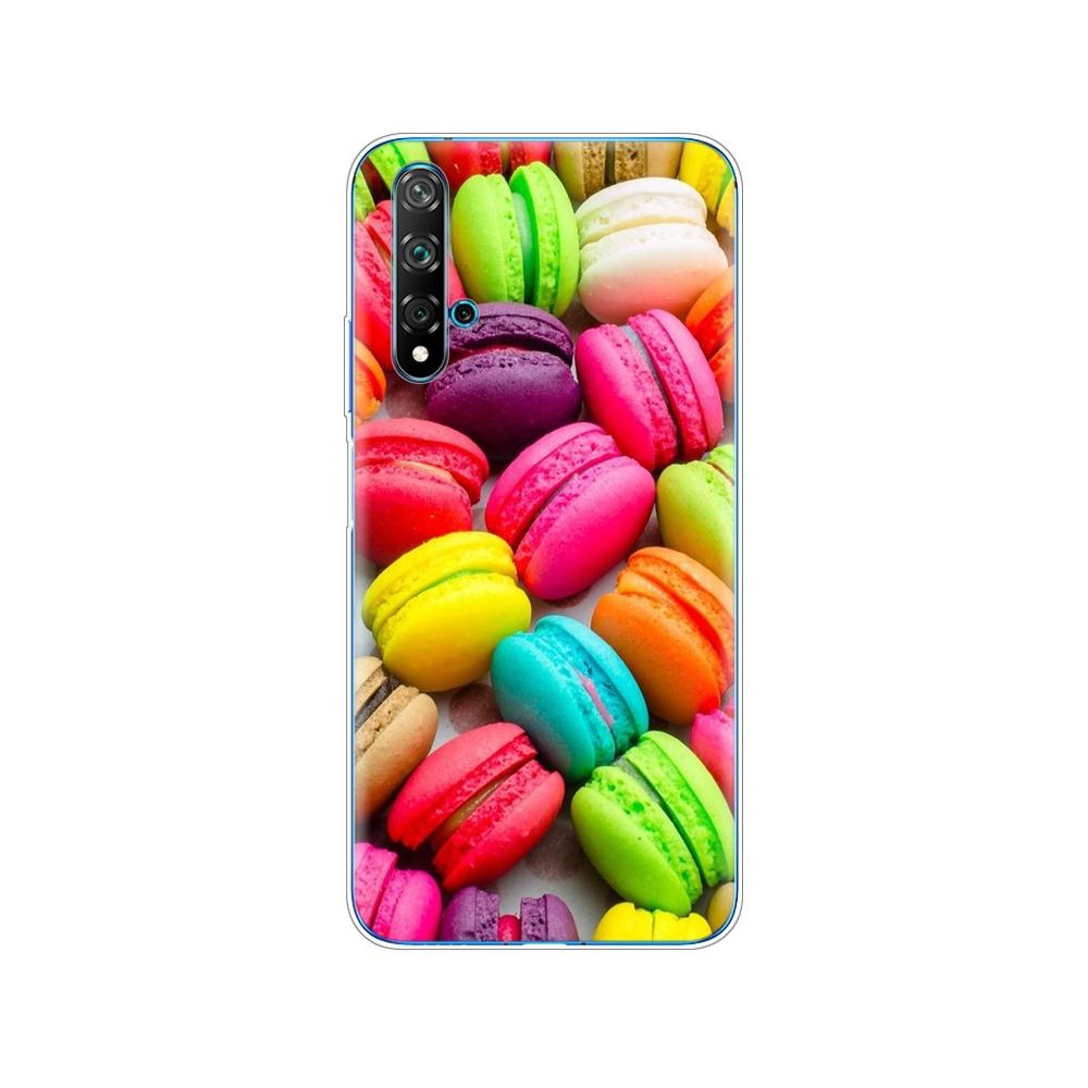 Dla Huawei Nova 5T Case miękka TPU tylna silikonowa obudowa telefonu dla Nova5T 5 T YAL-L21 6.26 ''fundas coque zderzak