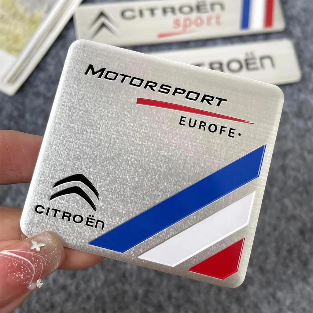 Auto Styling Emblem Abzeichen Auto Karosserie Dekoration Aufkleber Für Citroen C5X e-C4 X e-C3 C4 C3 C5 AIRCROSS C-Elysee C-Crosser C4 Cactus