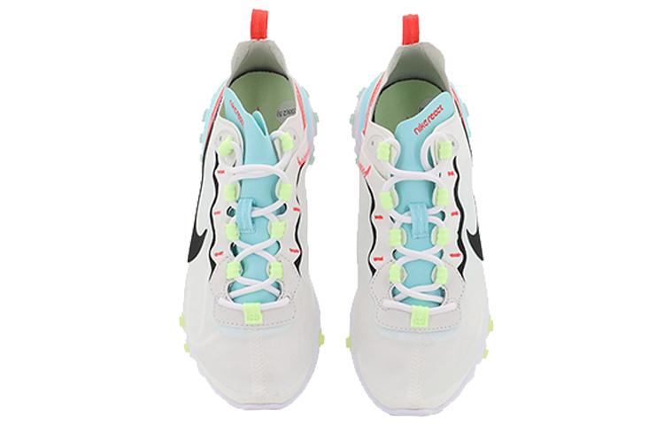 Nike React Element 55 White Black Blue Women's DB5926-101
