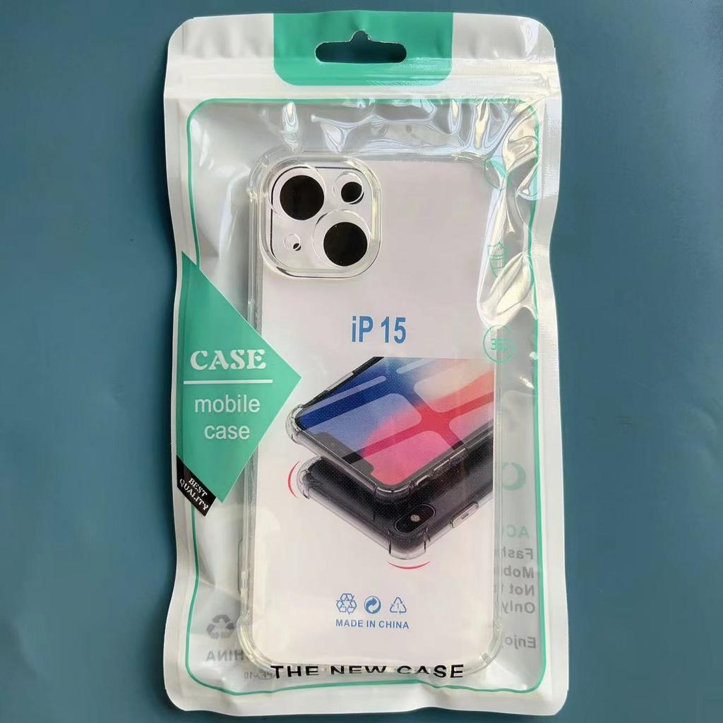 Classic Thickened Four Corners Anti-fall for IPhone17 Mobile Phone Case for Apple 16promax Air Cushion 14 Mobile Phone Case