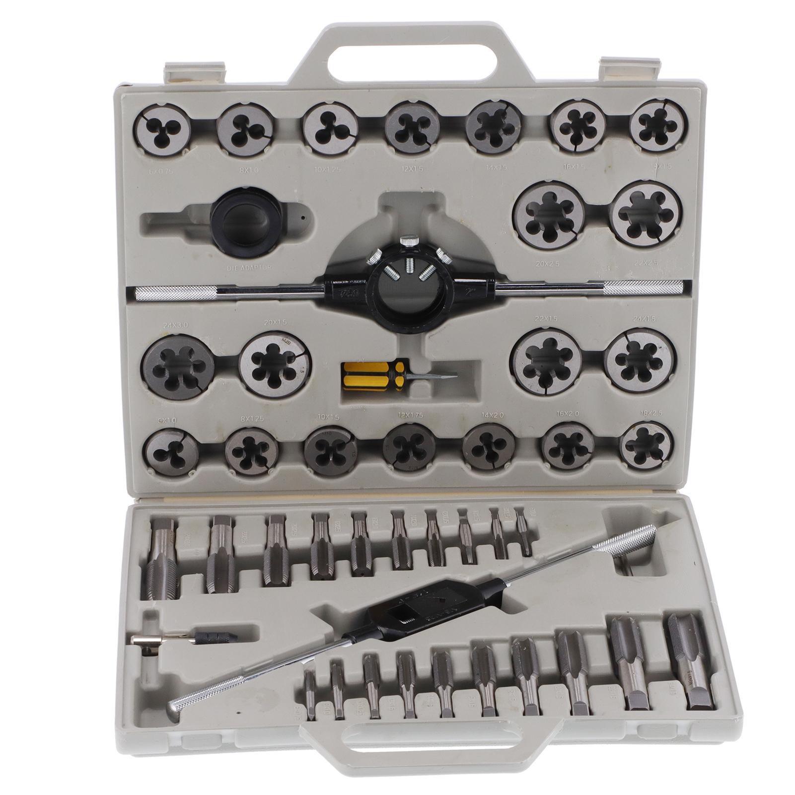 

Набор плашек для метчиков с мелкой/55° цилиндрической трубной резьбой Инструменты для мастеров Набор плашек для метчиков с мелкой/55° цилиндрической трубной резьбой