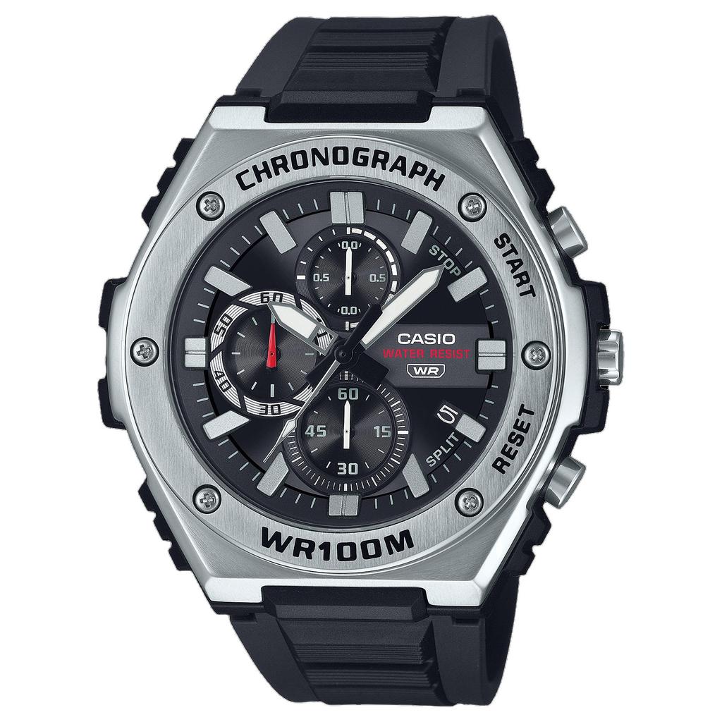 Casio Orologio Standard con Movimento al Quarzo Cinturino in Resina Orologi da Uomo Quadrante Nero MWA-300H-1AV