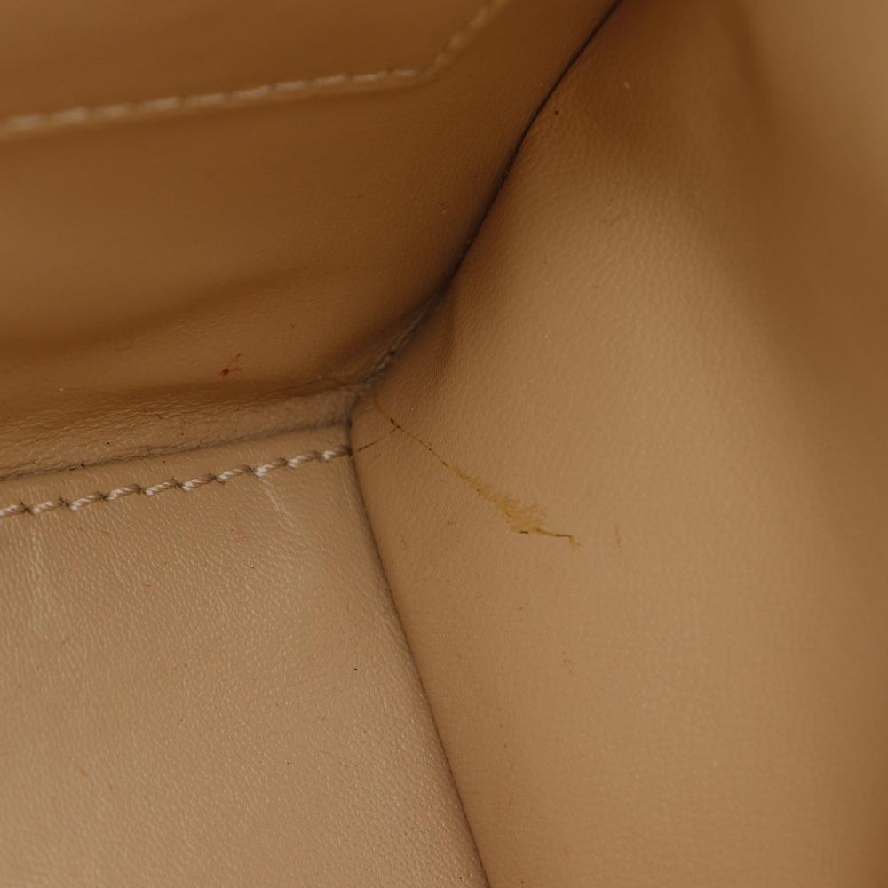 CELINE 2WAYShoulder Handbag vintage White Calfskin Women Used