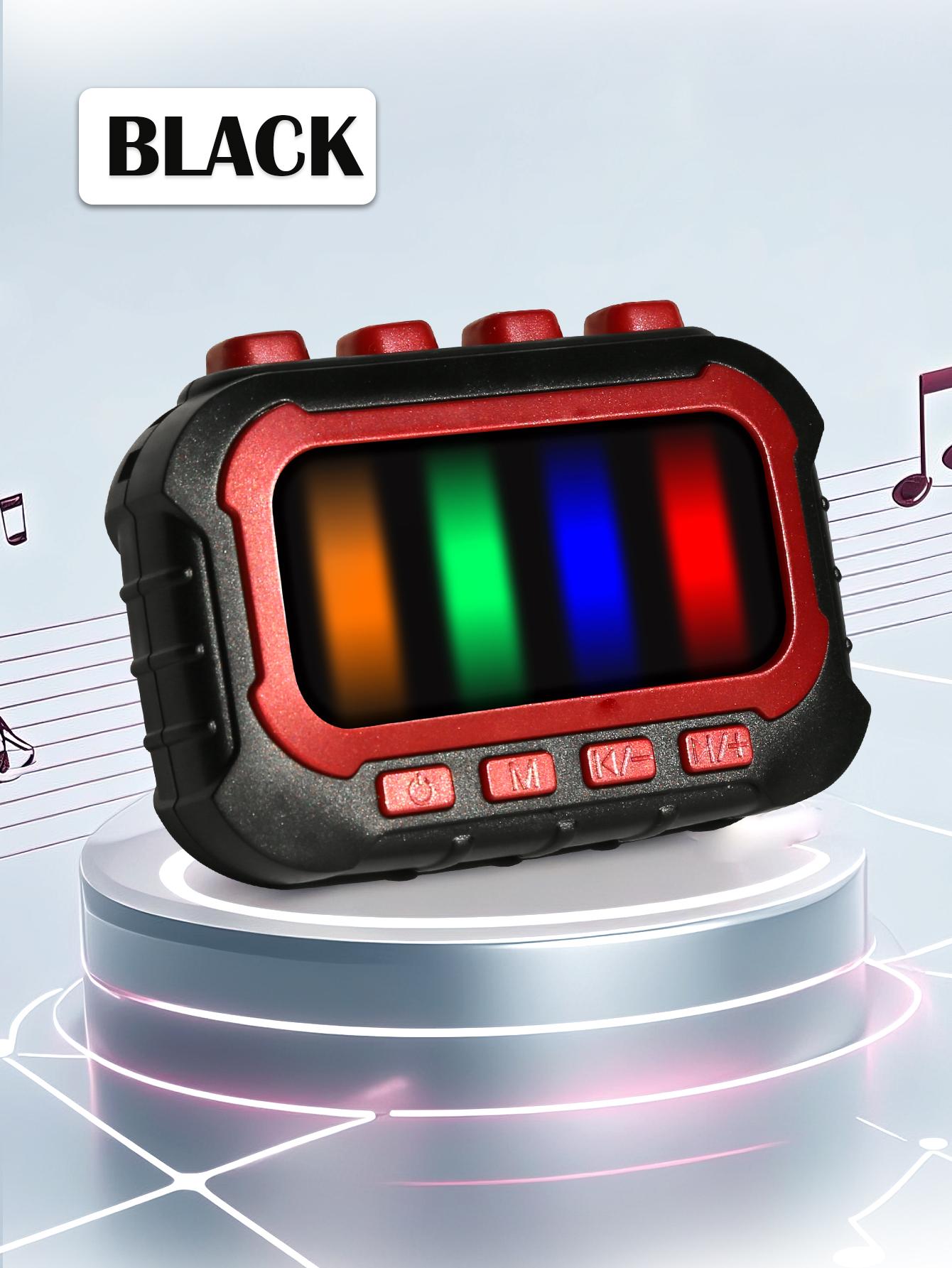 

Игрушки Rhythm Flick для детей, Ритм на пальцах со светом и музыкой 4 режима 20 ритмических треков Игра не включает батарейки Подарки для ребенка чёрный