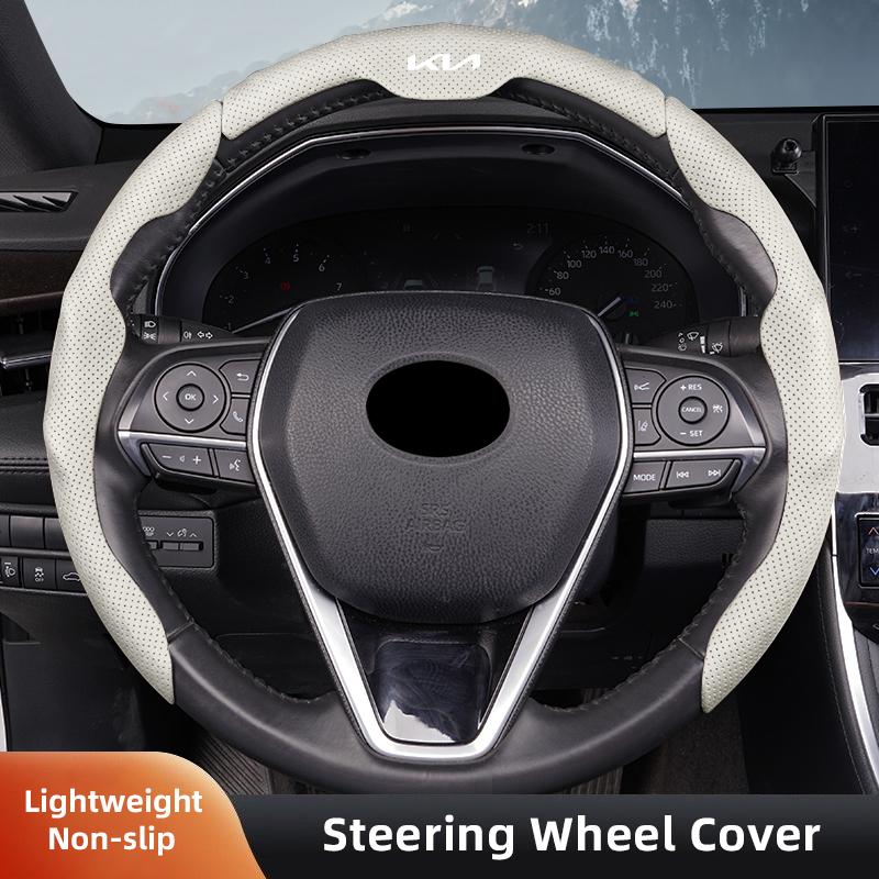 Car Steering Wheel Cover Non-slip Card Cover Steering Wheel Handle Booster Protective Cover For Kia Sportage Niro 5 3 4 K7 K5 K8 Ulsap11