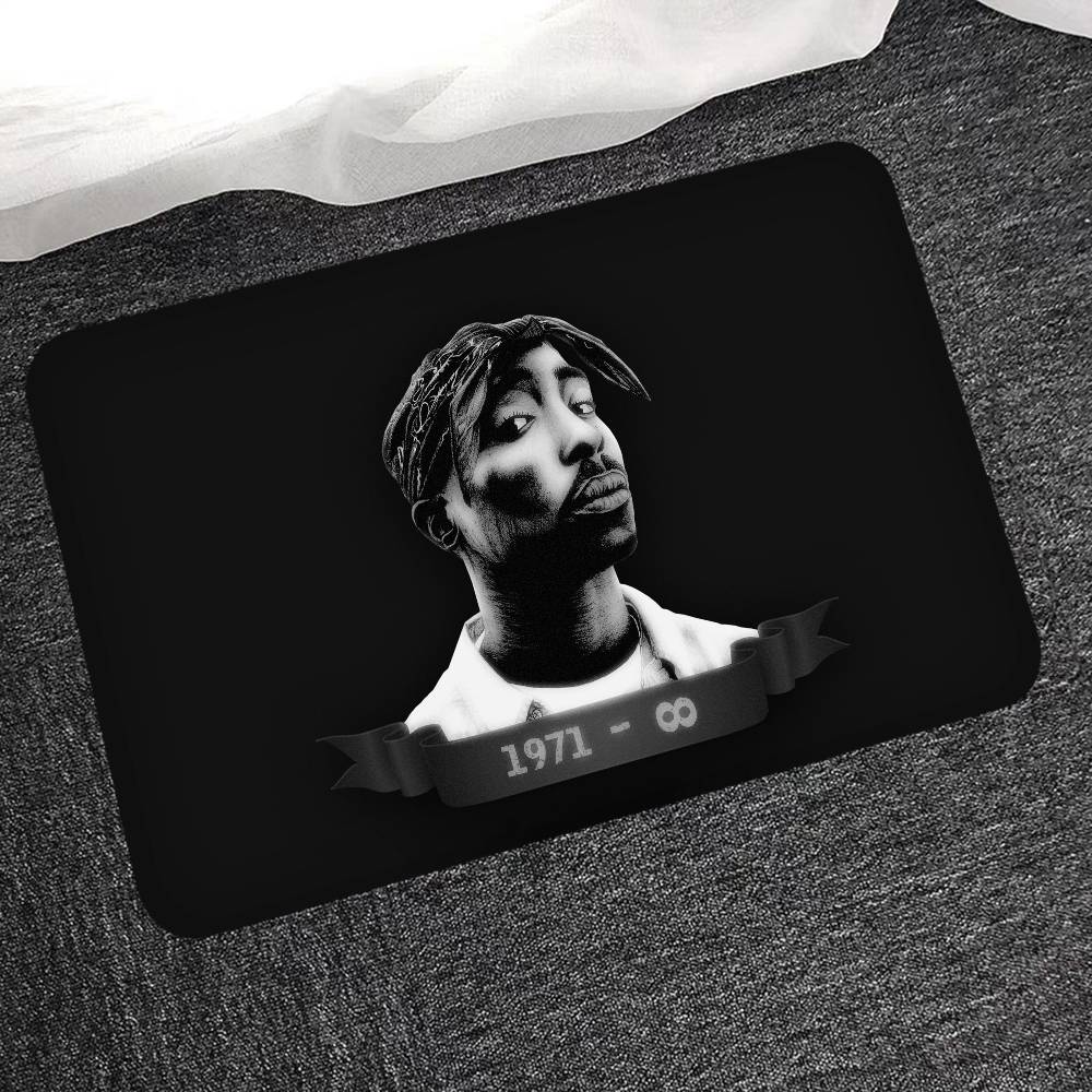 Rapper T-Tupac S-Shakur Küchenmatte Billiger Rutschfest Modernes Wohnzimmer Balkon Bedruckt Modernes Wohndekor
