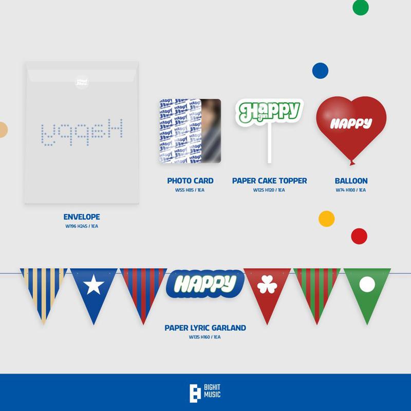 [PRE ORDER] JIN (BTS) – Happy (LP)