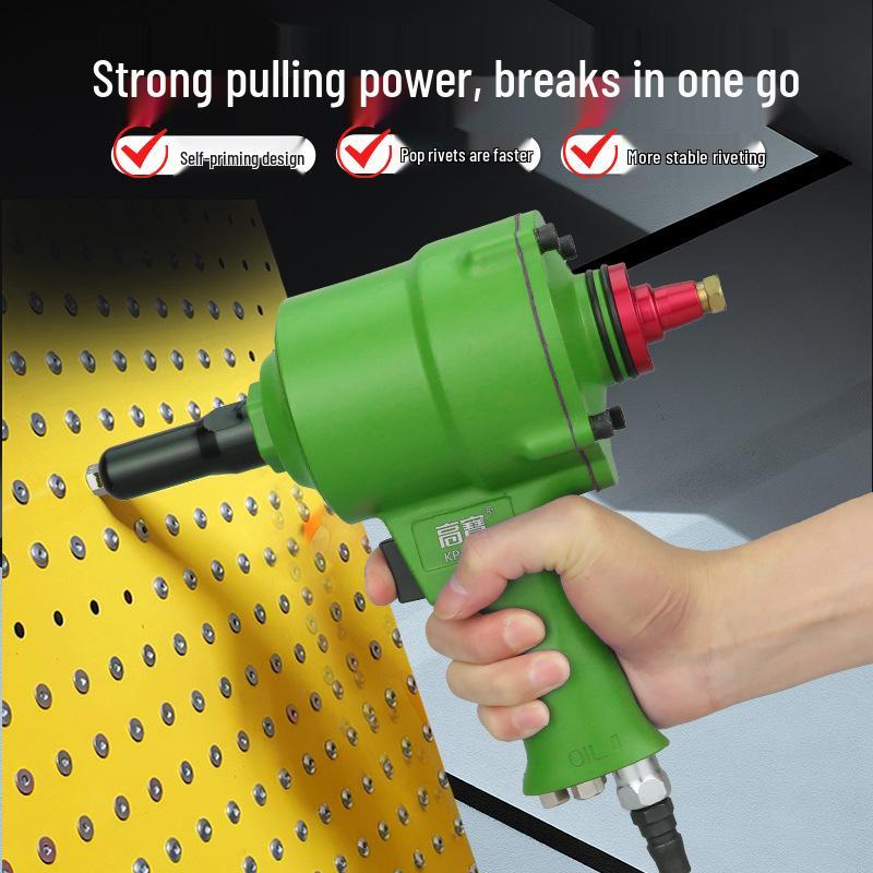 Gaobao Industrial-Grade Pneumatic Self-Suction Rivet Gun