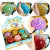 Jucărie squishy Găluște cu sclipici Bun Baozi Găluște Cutie Misterioasă Mâncare Colorată Squishy Jucărie Senzorială Fidget Jucărie Anti Stres de Strâns