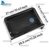 Dashboard Storage Box LHD RHD for Mazda CX-5 CX5  2024 2025 Center Console Hidden Tray Behind Screen Car Accessories Tidying