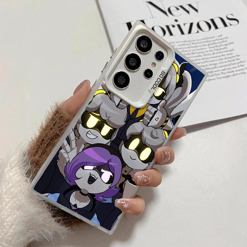 

M-Murder D-Drones Uzi Doorman Shockproof Phone Case for Samsung Galaxy S26 Edge S25 Ultra S24 FE S23 Plus S21 Cover Anti Fall Fu Samsung S25 Plus
