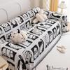 Cartoon Face Blanket Chenille Soft Sofa Cover Four Season Dustproof Anti-cat Scratch Protection Sofa Throw Picnic Blanket Mat