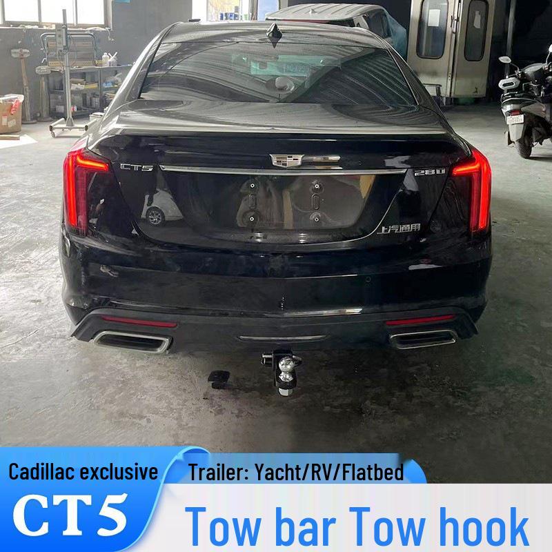 Cadillac CT5 Towing Hitch & Rear Bracket for Trailer Bar Modification