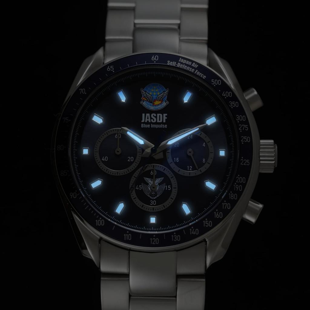 Japanska styrkorna 70-årsjubileum Solcellsdriven Kronograf Specialoperationsgrupp Modell Självförsvar Radiostyrd