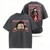 Demon Slayer Nezuko Anime T Shirt Men Women Streetwear Oversized Vintage Short Sleeve Tee 2026 Summer New Graphic Print Tops Y2k