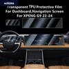 Per XPENG G9 22-24 Cruscotto, Schermo di Navigazione Pellicola Protettiva Trasparente in TPU Accessori Antigraffio Modifica
