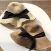 Straw Hat Female Summer Small Fresh Big Brim Fisherman Straw Woven Tide Sun Protection Sun Hat Beach Sun Hat
