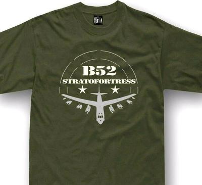 B52 Letadlo Amerického letectva Stratofortress Bombardér USA B 52 Tričko Unisex Tričko