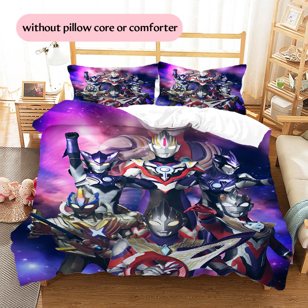 Ultraman Retro Poster Bettwäsche-Set, Vintage Heldenkunst Schlafzimmer-Dekoration, Klassische Kollektion Heim-Geschenk.chl