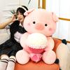 Valentine's Day Bouquet Piggy Doll Soothing Doll New Large Internet Celebrity Same Doll Throw Pillow Cute