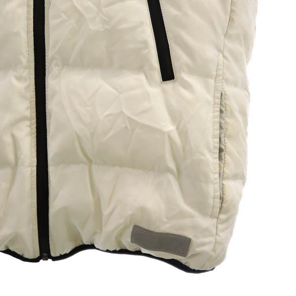 AAPE Reversible Down Jacket XL White System A BATHING APE Logo Men's Used
