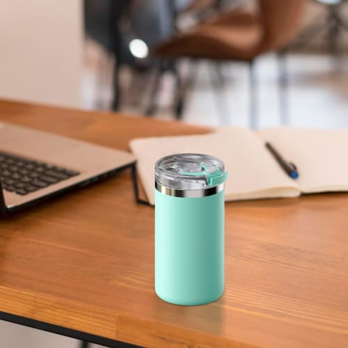 FJbottle 450ml Vacuum Insulated Mug Bottle, 2-Way Bottle, Keeps Hot or Cold, Perfect for Drinking from a Cup or Directly, Portable, Easy to Clean, Wid