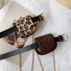 Waterproof Fanny Pack Belt Multi-Function Belt Pouch Fashion Leopard Print Waist Pack  Outdoor
