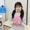School Bag New Cartoon Hard Shell Small Round Bag Kapibara Cute Eggshell Small School Bag Boys and Girls Snacks Backpack