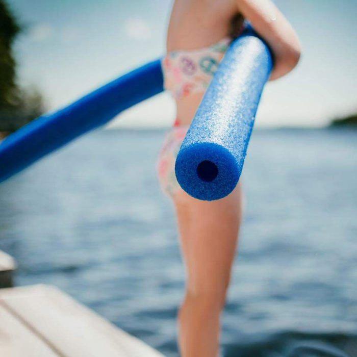 Blue Foam Pool Noodle — Versatile Floating Tube, 1 Piece