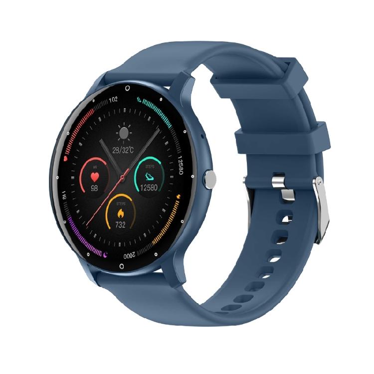 Zl02Pro Smartwatch Round Dial Wristwatch with Blood Oxygen Monitor Sleep Monitor