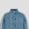 Adidas Originals SS26 Long Sleeve Stand Collar New Chinese Style Jacket Women jackets KY5743