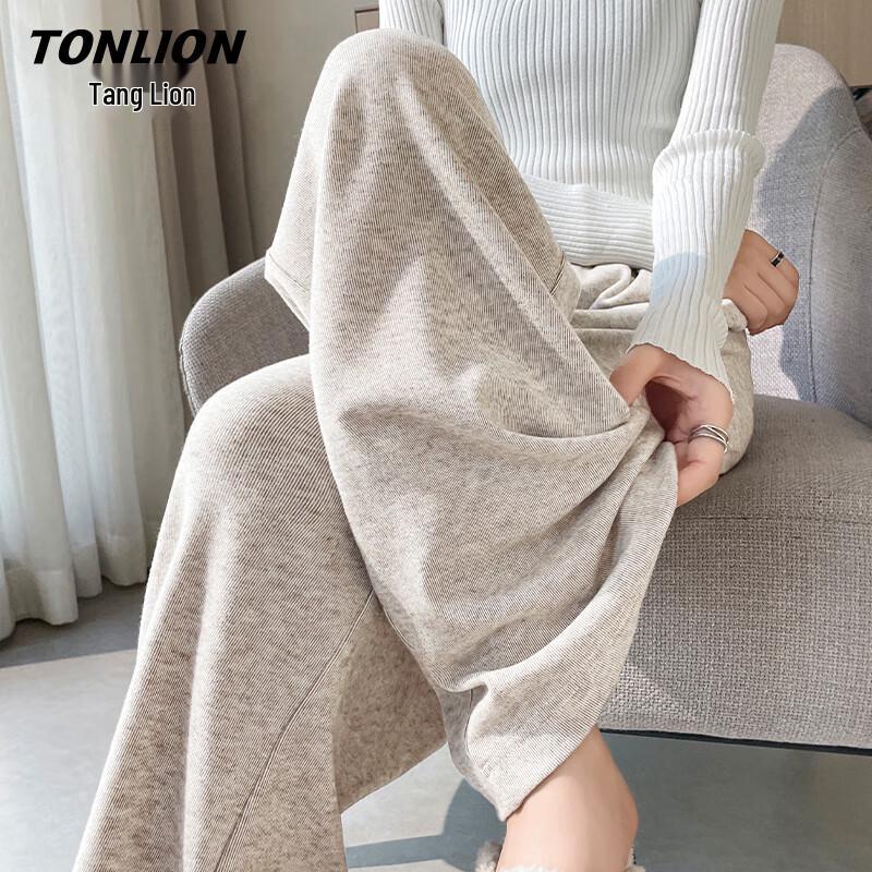 Женские прямые брюки широкого кроя TonLion M