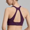 Hochfester Damen-Sport-BH - Atmungsaktiv, Ausgeschnittenes Yoga-BH mit festem Cup für Laufen & Fitness.
