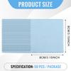 50PCS Practical Jewelry Cleaning Fabric Polishing Cloth 17 Color Option Jewelry Buffing Accessories for Various Bangles