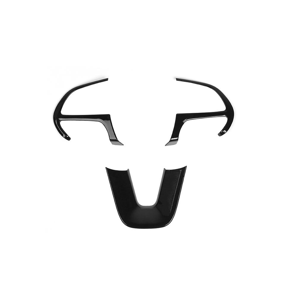 Car Steering Wheel Decoration Cover for Dodge Challenger/Charger 2015+ for Durango 2014+ for Jeep Grand Cherokee SRT8 2014-2018