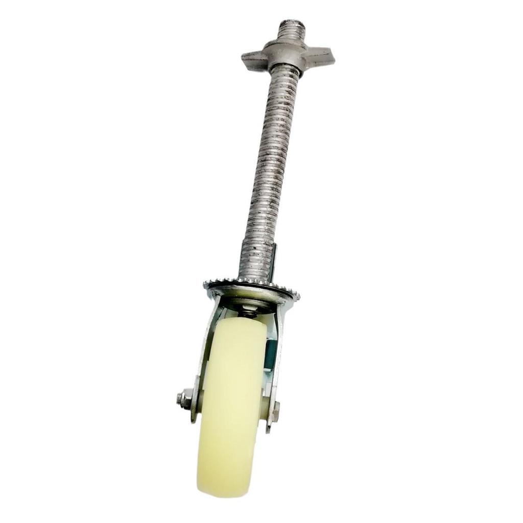 Heavy Duty Industrial Nylon Scaffolding Caster Wheel – Swivel, White, National Standard