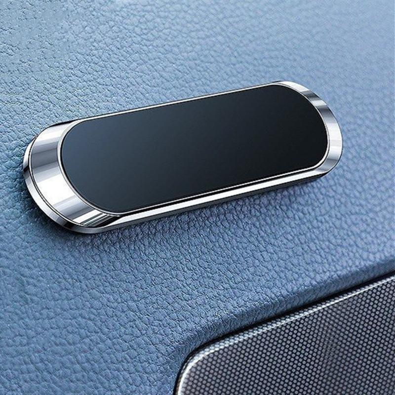 Magnetic Car Mount Aluminum Alloy Rotatable Car Phone Holder Magnet Mount Mobile Cell Phone Stand GPS Support Car