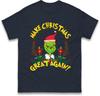 Donald Trump Christmas Tshirt Maga Make Christmas Great Again Funny Gift Top