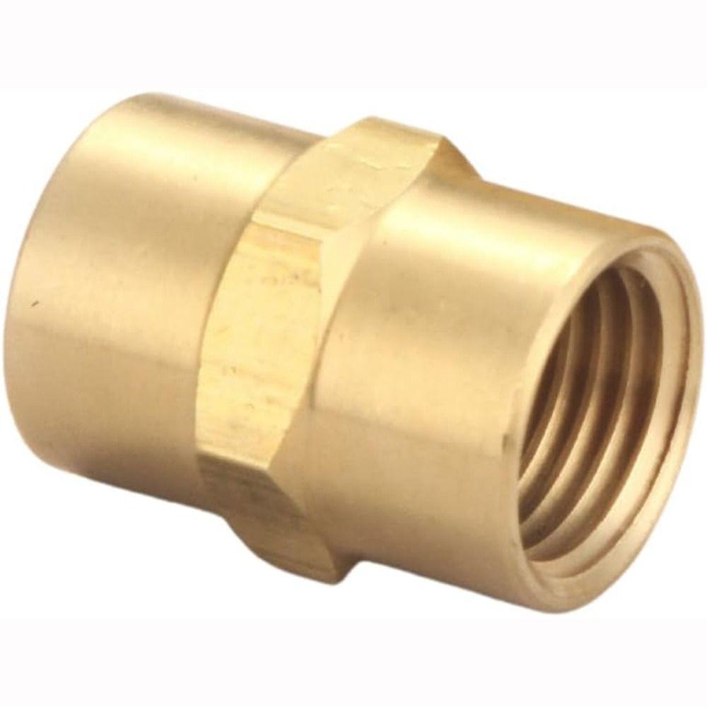 1/4" 1/8" 3/8" 1/8" NPT Female Coupling Brass Pipe Fitting Adapter Air Hose Adapter Compressor Use