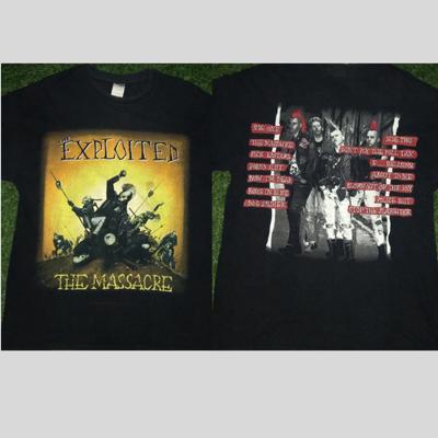 Dijual Kaos THE EXPLOITED 1998 T-shirt