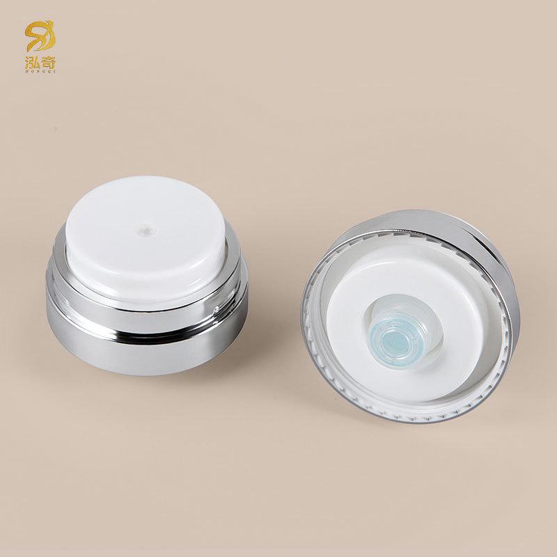 Double-Layer Vacuum Press Acrylic Bottles for Lotion and Cream - 15ml/30ml/50ml/100ml