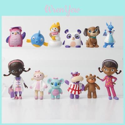 Adorabile Modello Figurine Giocattolo Ragazza Doc Mcstuffins in PVC Perfetto per il Gioco di Finzione dei Bambini