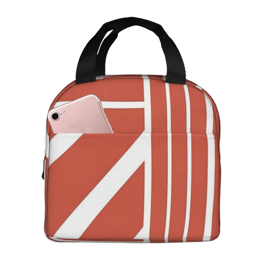 Flugrekorder Isolierte Lunchtasche für Damen Büro-Kühltasche Thermische Lebensmittelbox Tragbare Lunchboxen Behälter
