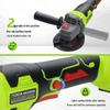 AOKIA 21V Cordless Brushless Angle Grinder CN plug (adapter included)