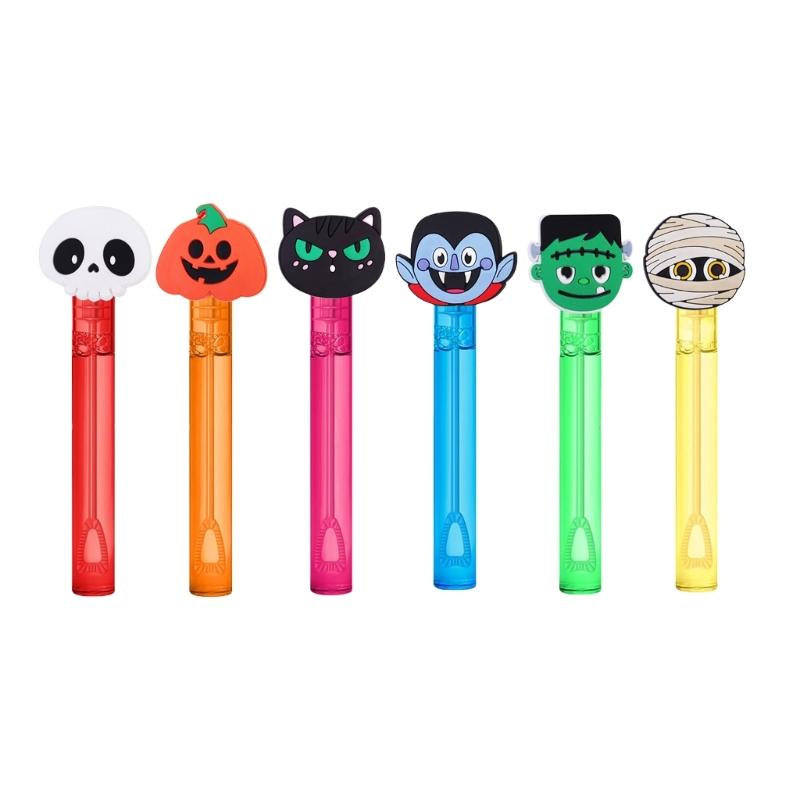 

Autumn Spirit Bubble Wand Set For Children Non Toxic Environmentally Friendly Outdoor Items Cartoon Creature Design 1