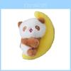 Moon Panda Plush Keychain With Soft Pp Cotton For Kids And Teens