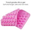 Heart Chocolate Mold 55 Holes Silicone Chocolate Mold Diy Heart For Mini Donuts Valentine'S Day Party Baking Mold