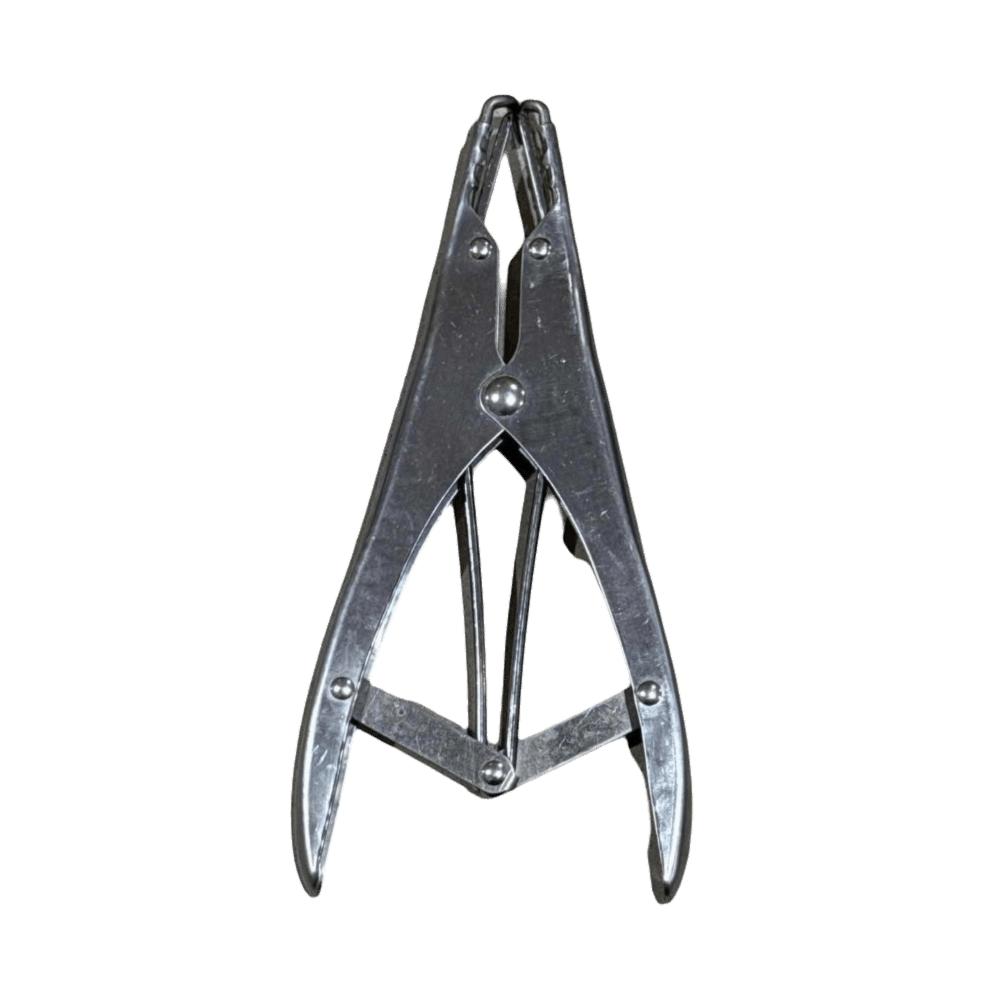 Bezrevizní rozvěrák na ovce Rozvěrák na ústa Odolná kastrační kleště na selata Nerezová ocel Praktické kroužky pro kastraci ocasu